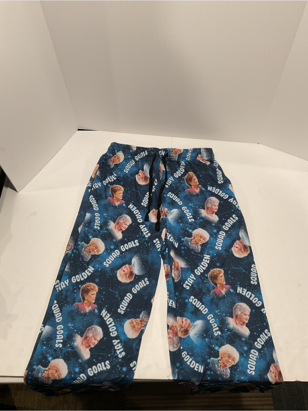 Golden Girls Lounge Pajama Pants Stay Golden Squad Goals Size Small